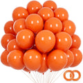 Orange Balloons | 110 Pcs Mini 5-Inch Thick Latex Balloons for Birthday & Baby Shower Decor
