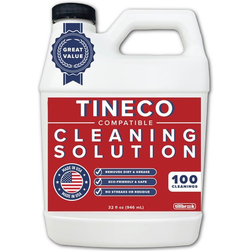 Floor Cleaner Compatible with Tineco - 100 CLEANINGS - 32oz Floor Cleaning Solution for Tineco - Universal Wood Floor Cleaner - Safe, All-Natural - For iFloor3, S7 Pro, S3, S5, S6 (No Steam Models)