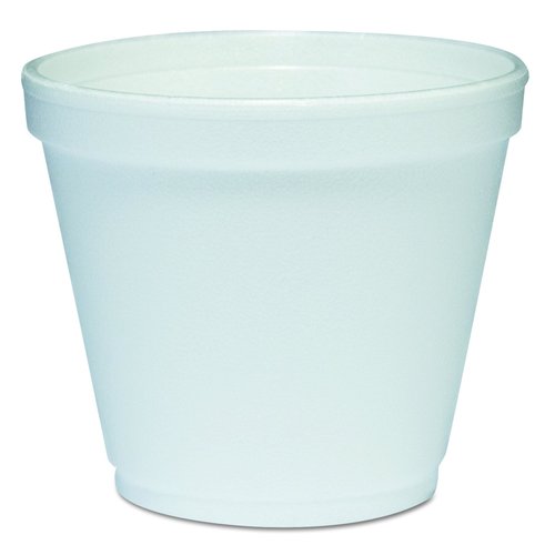 Dart 8SJ12 8 oz Foam Container (Case of 1000) White