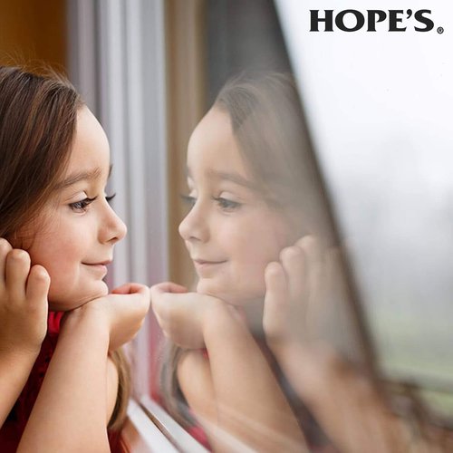 HOPE'S Perfect Glass Cleaner Spray Refill, Streak-Free, Ammonia-Free Window, Mirror, Screen, Tinted Glass, and Shower Door Cleaner, Indoor and Outdoor Glass Surfaces, 67.6 Ounce, Pack of 2