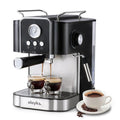 Olayks Espresso Machine 20 Bar, Professtional Espresso Coffee Maker with Milk Frother Steam Wand for Latte, Cappuccino, Espresso Maker with 1.8L Removable Water Tank, Gift for Dad or Mom