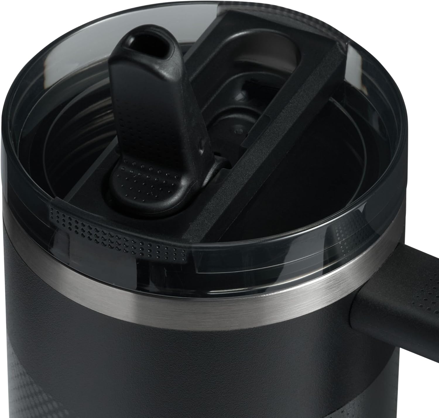 STANLEY Quencher ProTour 30 oz Tumbler - Leakproof Lid, Built-In Straw & Handle | Insulated, BPA-Free, Black Fade