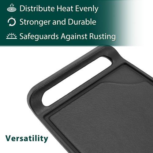 AEB72914208 AEB72914211 Griddle Stove Replacement Parts for LG Gas Stove Griddle Plate LG Range Cast Iron Center Burner Cooktop Griddle Pan Stove Top Griddle Gas Range LDG4313ST Oven Stove 1 Pack