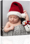 YK Artwood Custom Canvas Prints - Personalized 8x10 Inch Photo Uploads | Unique Gifts for Kids, Pets & Mother's Day