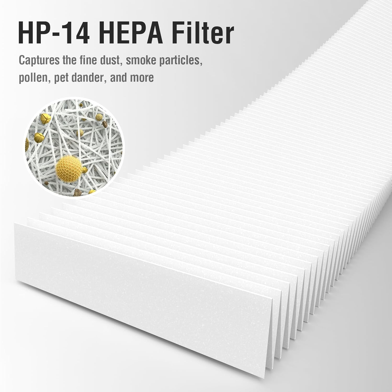 Puro 240 Air Purifier Filters - 3-in-1 Replacement Set with Activated Carbon | 2 Pack