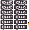 Replacement Neato Botvac D Series Ultra-Performance Filters, 12 Packs Filter Parts Fit Neato D3 D5 70e, 75, 80, D80 85,D70 Vacuum Cleaner