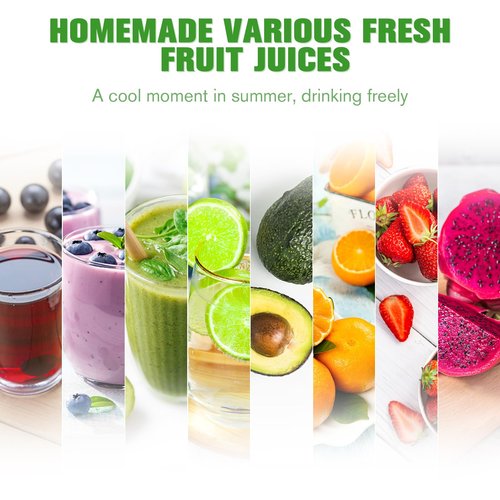 ztarraum 6PCS 8oz Reusable Plastic Juice Bottles with White Tamper Proof Lids, Brush, Funnel & Labels - Clear Juice Containers for Juicing, Smoothies & Homemade Beverages
