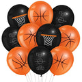 Censen 45 Pieces Basketball Balloons Party Decorations 12 Inch Basketball Latex Balloons for Sports Themed Birthday Party Decoration Supplies