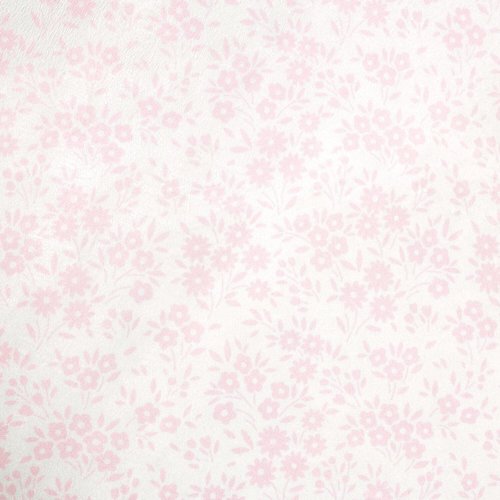 Lush Decor Garden of Flowers Soft & Plush Fitted Crib Sheet, 52"x 28", Pink