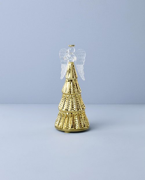 Lenox 897733 Radiant Light Light-Up Angel Figurine, Christmas Decorations, Decorative Angels, Decor