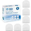 Fette Filter - 6 Pack Replacement Washable Foam Filters compatible with Shark WD100, WD101, WD101C, WD200, WD200C, WD201, WD201C HydroVac Pro XL 3-in-1 Vacuum - Pack of 6