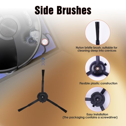 33 PCS S8 MaxV Ultra Accessories Kit for Roborock S8 Max/MaxV Ultra Robot Vacuum,6 Scent Tablets,1 Cleaning Brush,1 Set Main Brush,4 HEPA Filters,4 Mop Cloth,4 Edge Mop Cloth,6 Side Brushes,6Dust Bags