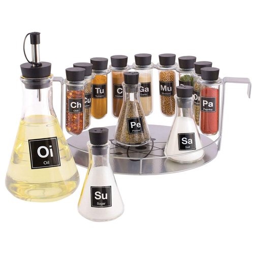 Wild Eye Designs Spice Rack Chemistry Set (Set of 14)