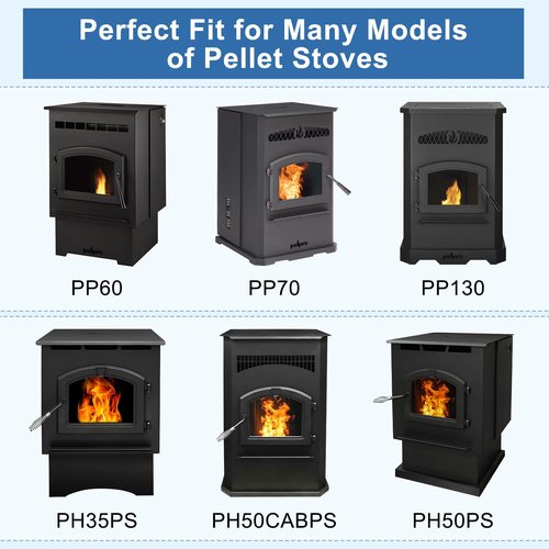 Criditpid SRV7077-003 Firepot Replacement for PelPro PP130, PP60, PP70, PP130-B, PP130B, PPC90 and Pleasant Hearth PH50CABPS, PH35PS, PH50PS Pellet Stove, Stainless Steel.