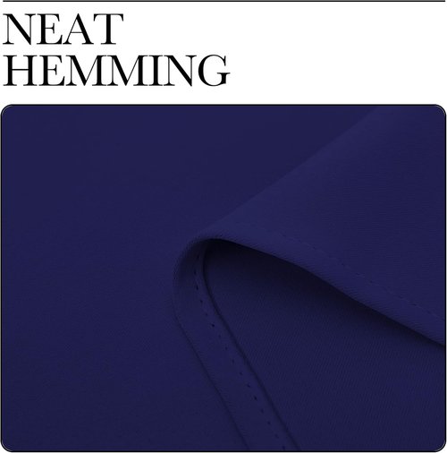 NICETOWN Blackout Curtains - All Season Thermal Insulated Drapes for Kid's Room | Royal Blue, 42 x 63 Inch (2 Panels)