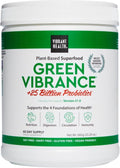 Green Vibrance by Vibrant Health - Vegan Superfood Powder for Energy Boost | 60 Servings