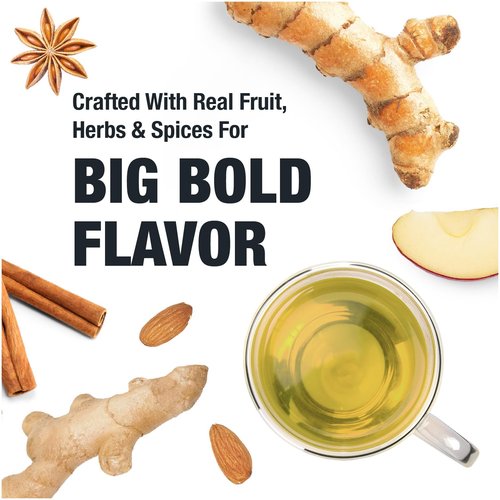 Tiesta Tea - Golden Milk, Loose Leaf, Sweet Turmeric Herbal Tea, Non-Caffeinated Herbal Blend, Makes Hot or Iced Up to 20-25 Cups, 3oz Resealable Pouch