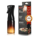 Mistifi Premium Oil Sprayer – Dark Glass Bottle for Cooking, Air Fryer & Salad – Fine Mist, Easy Press – Abyss/Olive Brown