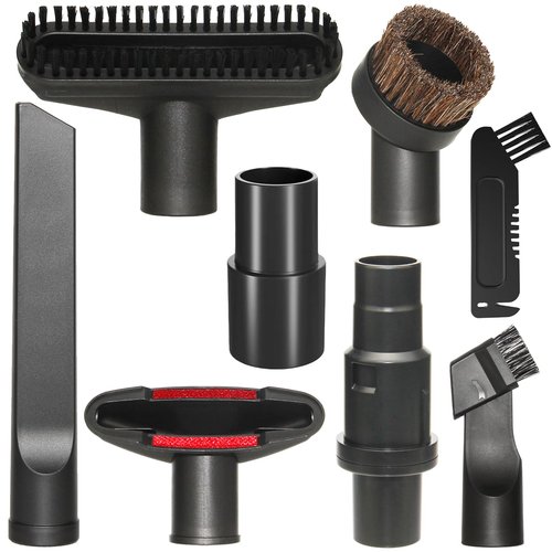 Kodahome Vacuum Attachments Compatible with Shark Corded Vacuums Navigator NV350 NV360 & Rotator NV501 Rocket HV300 and More, 1-1/4" Accessories with Hose Adapters (Car Detailing Kit)
