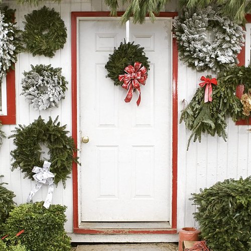 Adjustable Wreath Hanger by [Brand Name] - 15 to 25 Inches, Supports 20 lbs | Perfect for Christmas Decor (White)