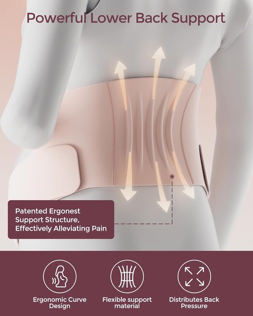 Momcozy Pregnancy Belly Band - CozySupport Ergonomic Maternity Belt for Back & Abdomen Relief