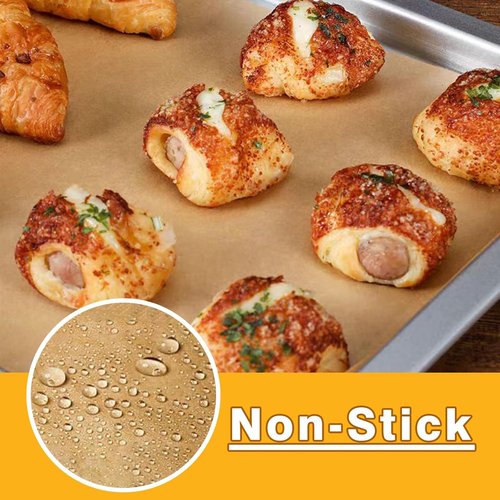 CHEFMAN Air Fryer Liners - Disposable Unbleached Parchment Paper, 200 PCS Square Non-Stick Baking Sheets