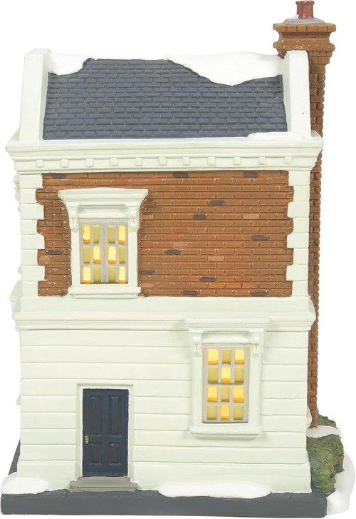 Department 56 Dickens Village Mary Poppins 17 Cherry Tree Lane Lit Building - 8 Inch, Multicolor
