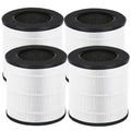 CHAMONNY B-D02U Filter Replacement, Compatible with VEWIOR B-D02U Air Purifier and MOO-KA B-D02L and KOIOS B-D02L Air Purifier, 4Pack