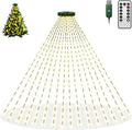 Btfarm Christmas Tree Lights - 400 LED Remote Control Fairy Lights | 6.6FT Waterproof & Dimmable for 5-7FT Trees