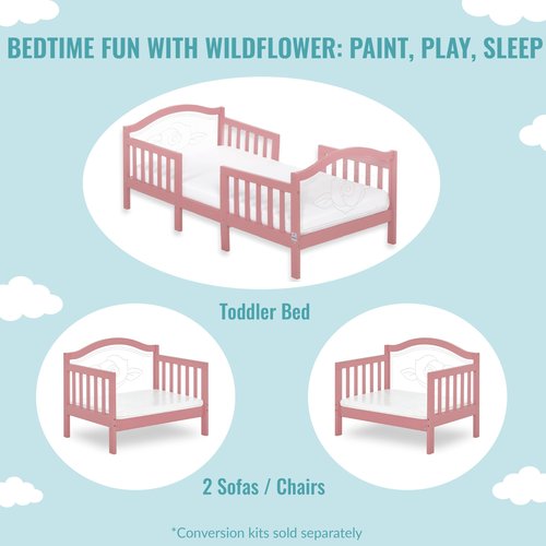 Dream On Me Rosie Toddler Bed
