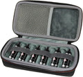 Suw Travel Storage Case Compatible For Coravin Pure Capsules - Argon Gas Coravin Timeless Pivot By-the-Glass Wine Saver Systems - Pack of 8(Capsules Not Included ，Case Only)