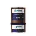 Natura Onecoat Wood Stain Oil - 200 ft² - 360 ml, Neutral – Natural Wood Finish for Interior Furniture & Floor - Linseed Wood Oil - Fast-Drying - Environmentally Friendly-Extra Durable Hard Wax Oil