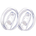 Soledea Wine Tumbler Lids, 2 Pack 12 oz Spill Proof 2.9 inch Diameter Lids for Wine Mugs Only