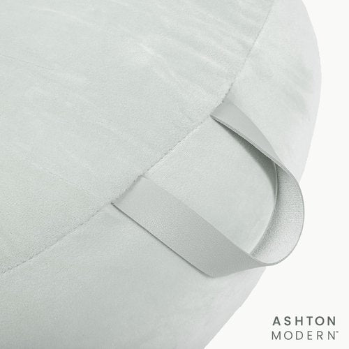 Ashton Modern Large Floor Cushion for Kids - 32 inch Soft Blue Round Floor Pillow for Kids Classroom Pillows, Throw Pillow, Decorative Round Pillows, Lounger Reading Nook