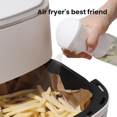 Mistifi Dark Glass Oil Sprayer150ml – Fine Mist Olive Oil Dispenser for Cooking Air Fryer & BBQ Refillable Dark Glass Bottle for Healthy Cooking & Baking(PS641)