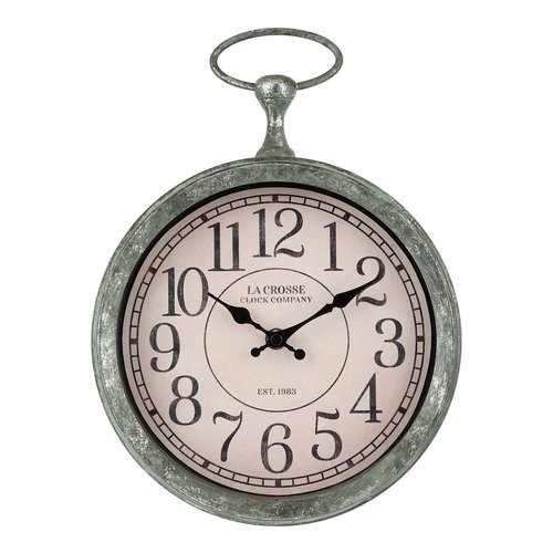 La Crosse Technology Wall Clock - 12.5-inch x 9-inch x 2.1-inch - 404-3828