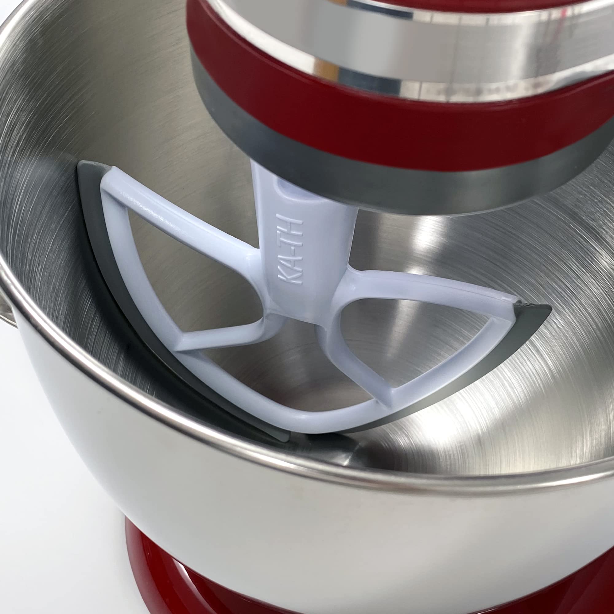 New Metro Design KA-THAQ Original Beater Blade Compatible w/KitchenAid 4.5-5 Qt Tilt-Head Stand Mixers, Aqua