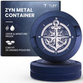TuffTynz - Premium Zyn Metal Can | Zyn Holder | Metal Zyn Container | Moisture & Odor Proof Container | Aluminum Zyn Can & Organizer | Dip Can | Zyn Tin | Zyn Gifts for Men | The Zyn Bin
