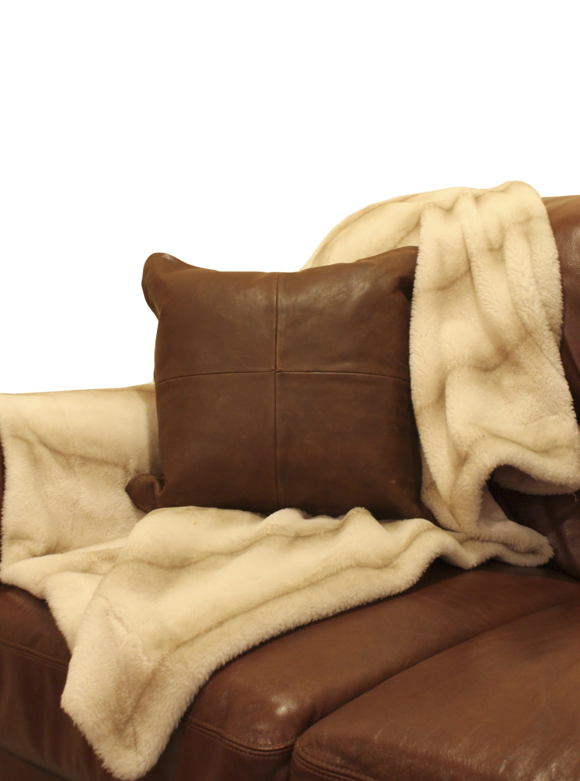 Noori Rug Sophie Throw Brown Pillow