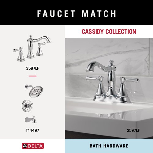 DELTA FAUCET Rubber Limited 79730 Cassidy 30-in Wall Mount Towel Bar Bath Hardware Accessory in Polished Chrome