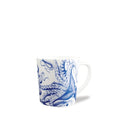 Caskata Lucy the Octopus Oversized Mugs Set of 4 | High-Design Premium Lead-Free Porcelain Blue Mug Set for Entertaining or Everyday | Unique Party Mugs for Wedding or Birthdays | 14 oz