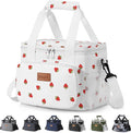 Lifewit Insulated Lunch Bag - Soft Cooler Tote for Adults | Strawberry, 12-Can Capacity (9L)