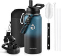 Hydro Flask Insulated Water Bottle - 32 Oz Triple Wall Vacuum Stainless Steel | Keeps Drinks Cold for 48 Hrs & Hot for 24 Hrs