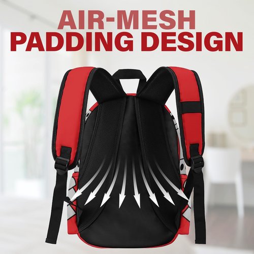 Fiwsuyr Truck Backpack for Kids Boys 16 Inch Cartoon Car Bag Travel Backpack
