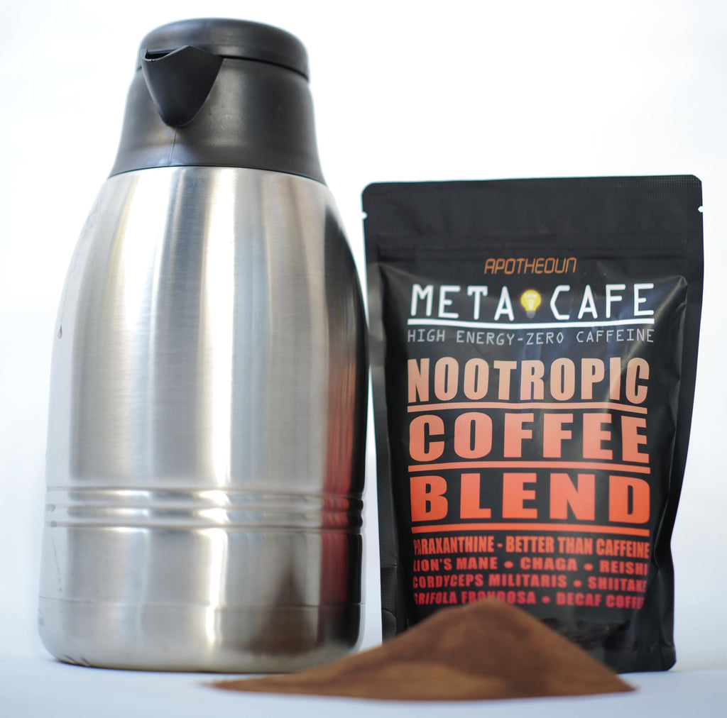 META-CAFE MUSHROOM COFFEE | METACAFE WITH PARAXANTHINE (A HEALTHIER AND STRONGER CAFFEINE ALTERNATIVE) | NO CRASH NO JITTERS | Meta Cafe by APOTHEOUN