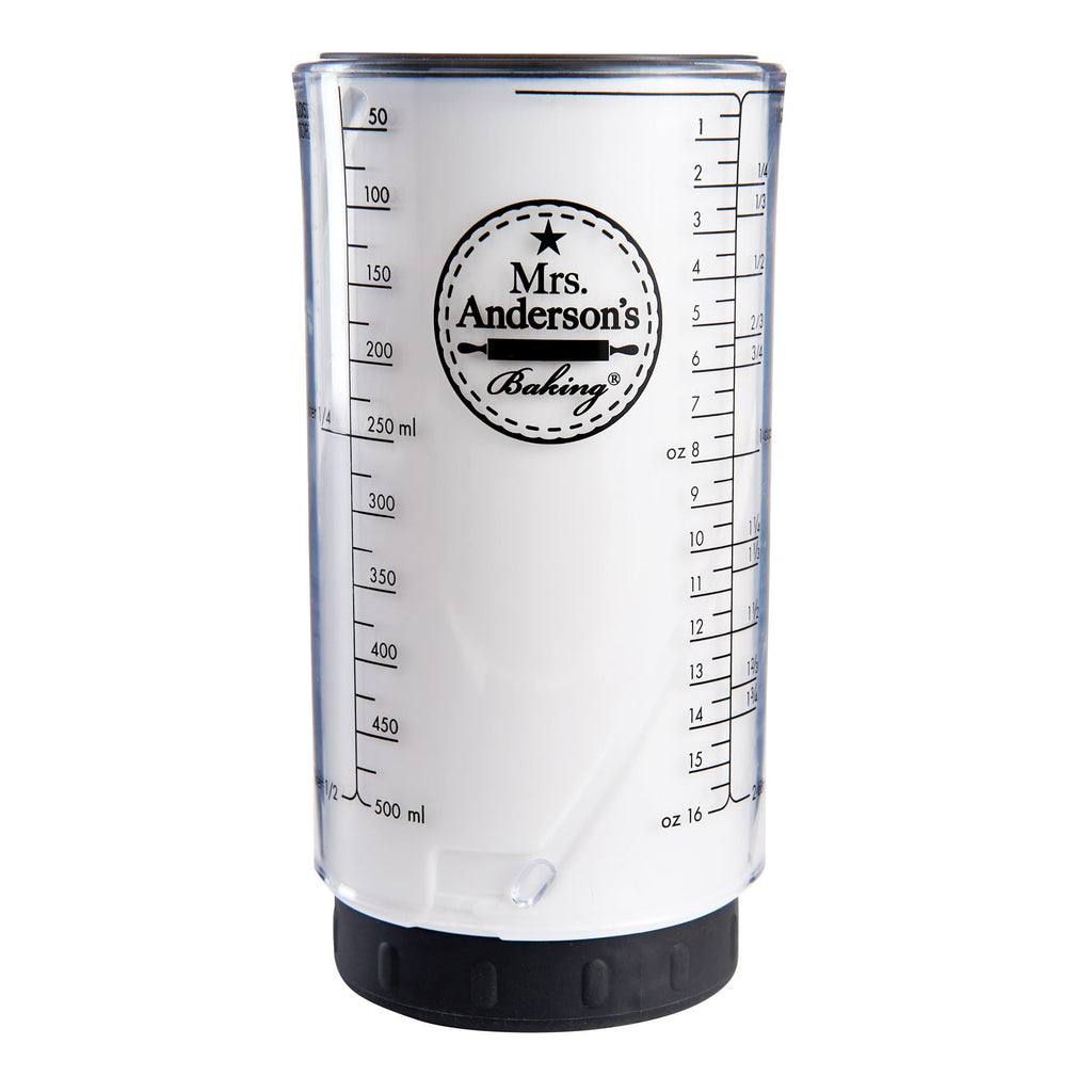 Mrs. Anderson's Baking Adjustable Liquid Dry Measuring Cup, 16.5-Ounce Capacity