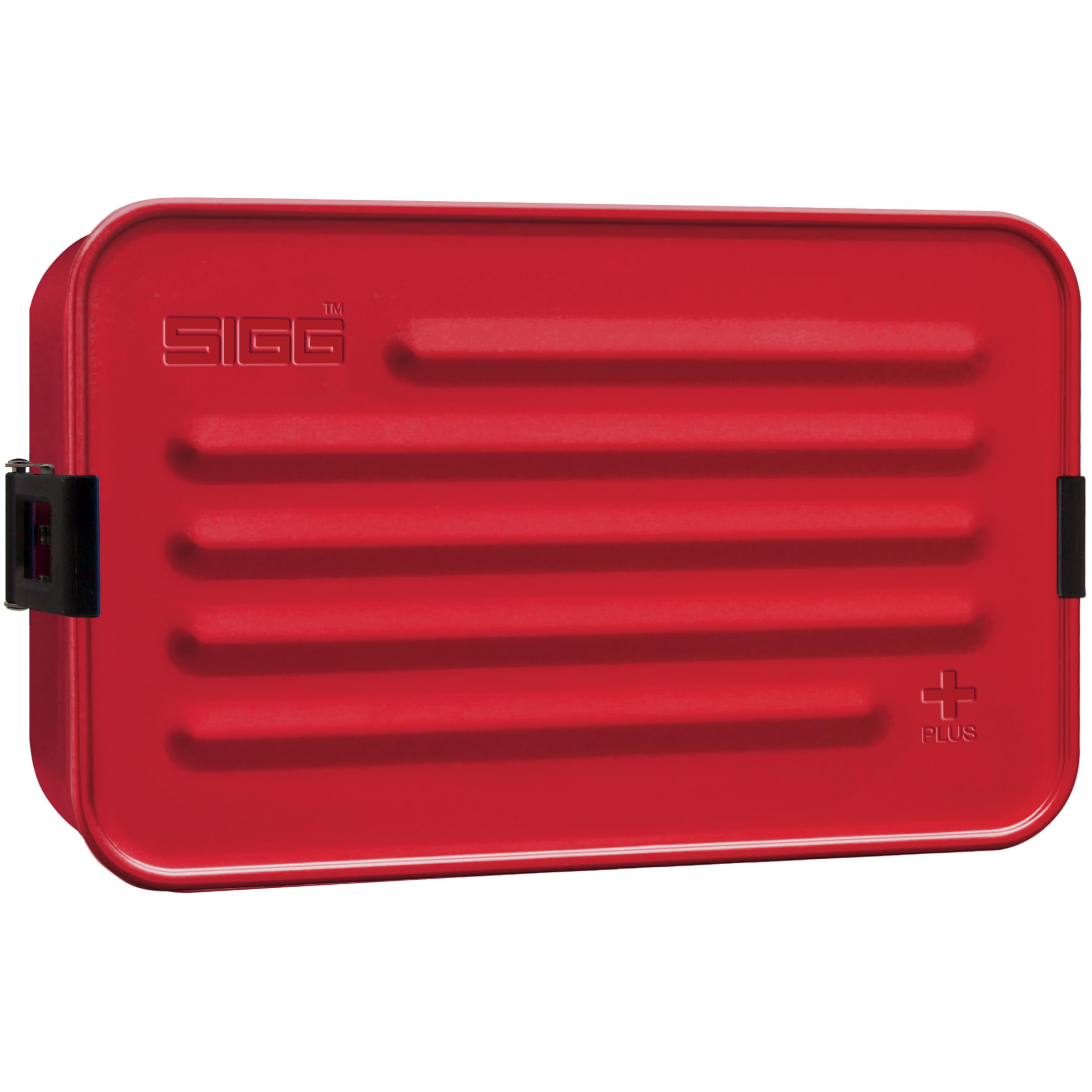 SIGG - Metal Lunch Box Plus - Food Container with Compartments - Swiss Design - Dishwasher Safe - Ultra Light - S/L
