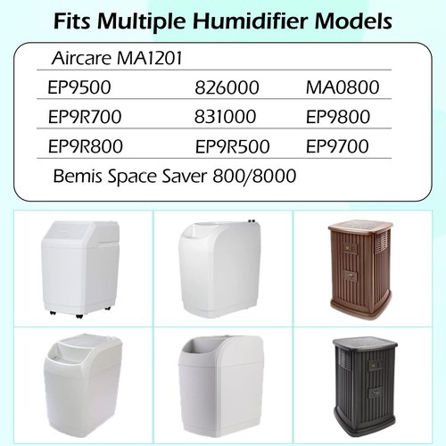 1043 Super Humidifier Wick Filter Replacement for Essick Air, Aircare Ma1201, Ma0800, Ep9500 Ep9700 Ep9800 Ep9R500 Ep9R700 Ep9R800 826000 831000, Bemis Space Saver 800/8000 Humidifier Wick