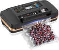 Vacuum Sealer Machine by [Brand Name] - Commercial Automatic Food Sealer with Double Heat Seal, Easy-Lock Handle, Black