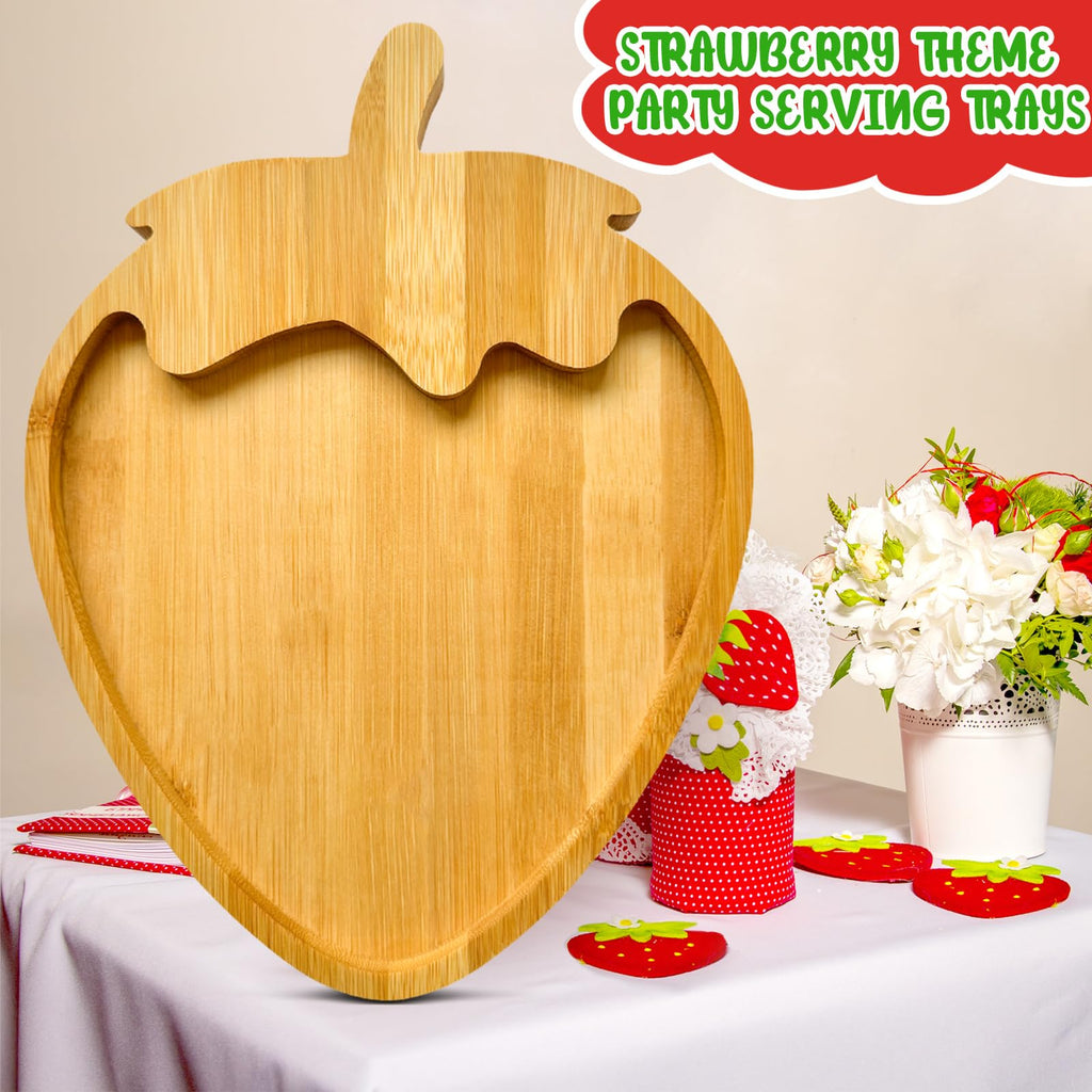 1 PCS Wooden Bow Party Decoration Bowtie Charcuterie Board with 4 PCS Large Pink Bow Balloons Baby Girl Birthday Serving Tray Coquette Fillable Food Platter Foil Balloons for Baby Shower Wedding Party